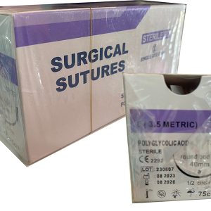 HILOS DE SUTURA CON AGUJA (.75CM )