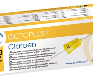 OCTOPLUS AGUJAS CORTAS 30G 03 X 25 MM (100/1)