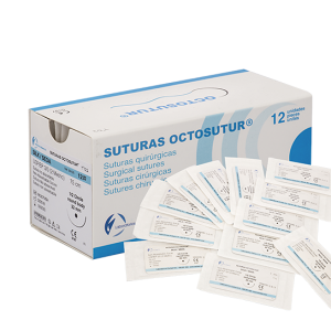 OCTOSUTUR SEDA 4/0 CIRCULAR 1/2 20 MM (12/1)