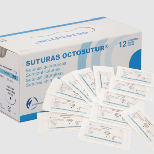 OCTOSUTUR SEDA 5/0 CIRCULAR 1/2 22MM (12/1)