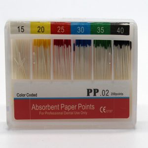 PUNTAS DE PAPEL DENTAL 15/40 (200/1)