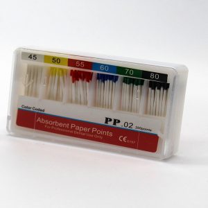 PUNTAS DENTALES DE PAPEL 45/80 (200/1)