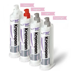 SILICONA PESADA FRAGUADO RÁPIDO , (2 X 50 ML) + 12  PUNTAS