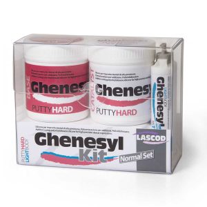 SILICONA PESADA FRAGUADO RÁPIDO 2 X 150 ML + MATERIAL LIVIANO  50 ML  + 6 PUNTAS