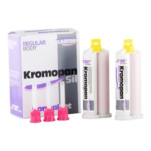 SILICONA POR ADICCIÓN CONSISTENCIA REGULA ( 2 X 50ML) + 12 PUNTAS