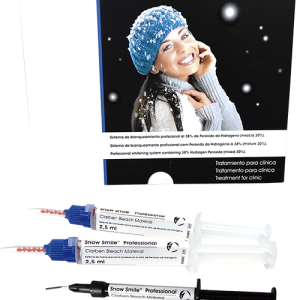 SISTEMA DE BLANQUEAMIENTO AL 38% (2 JERINGAS  X 2.5ML  BLANQUEADOR, 2 JERINGAS X 1.5 ML PROTECTOR DE ENCIAS, 4 PUNTAS AZULES Y 4 PUNTAS NEGRAS)