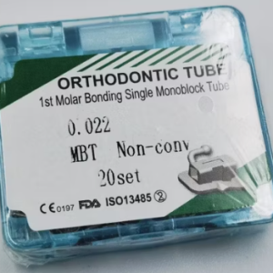 TUBO PARA 1ER MOLAR CON SU CAJA, 0.022 MIM,NON CONVERTIBLE,  SET DE  20