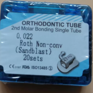 TUBO PARA 2DO MOLARA CON SU CAJA, 0.022, MIM, NON CONVERTIBLE, SET DE 20