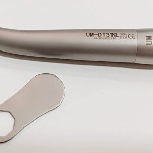 TURBINA DE ALTA VELOCIDAD CON CONECTOR (4 SPRAY, FIBRA OPTICA, 2 HOYOS, LUZ, PUSH)