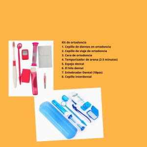 KIT DE CEPILLOS ORTODONTICOS